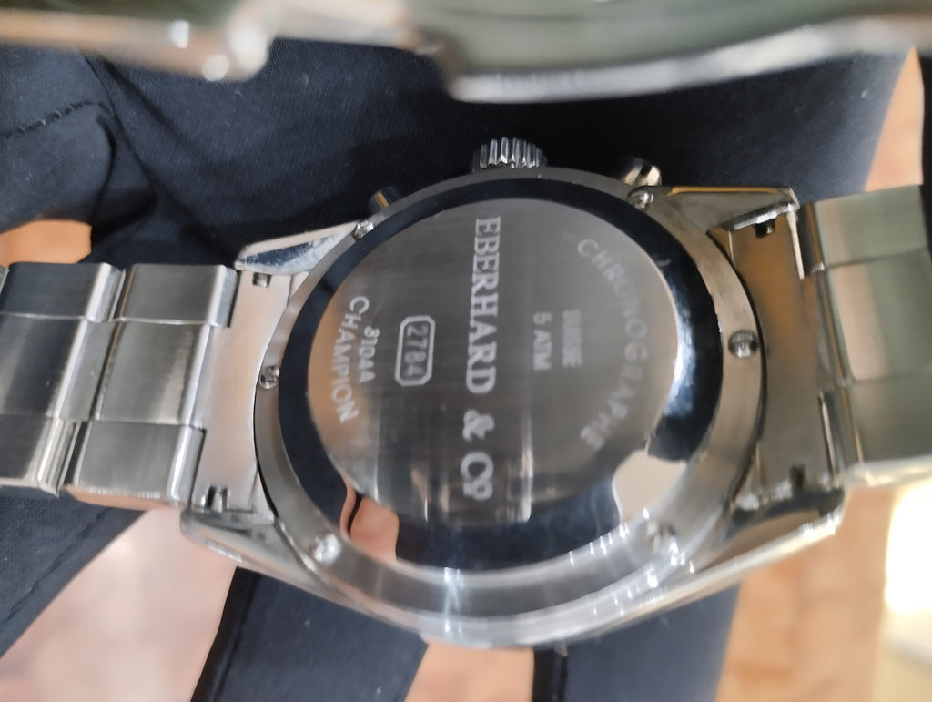 Eberhard & Co. Champion Ref. 31044 — Cronografo Quadrante Panda