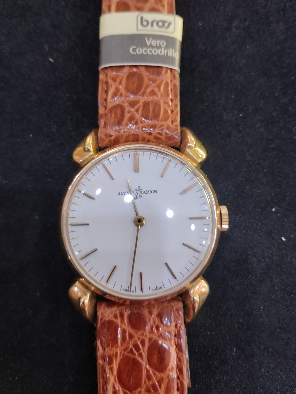Ulysse Nardin Oro Rosa 18kt Vintage Anni '60 da Sera
