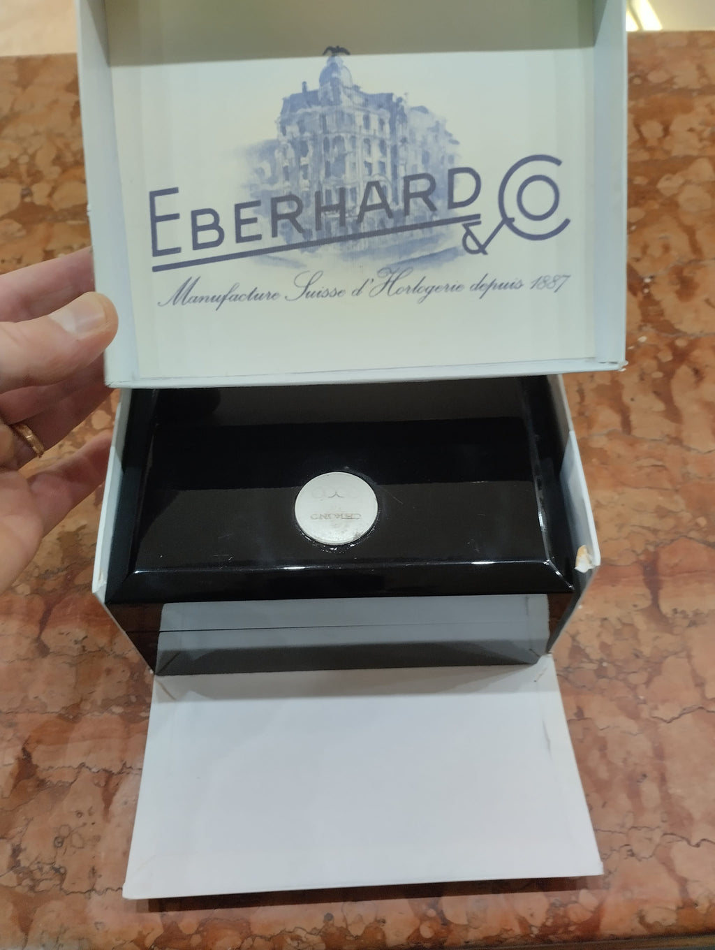 Eberhard & Co. Champion Ref. 31044 — Cronografo Quadrante Panda