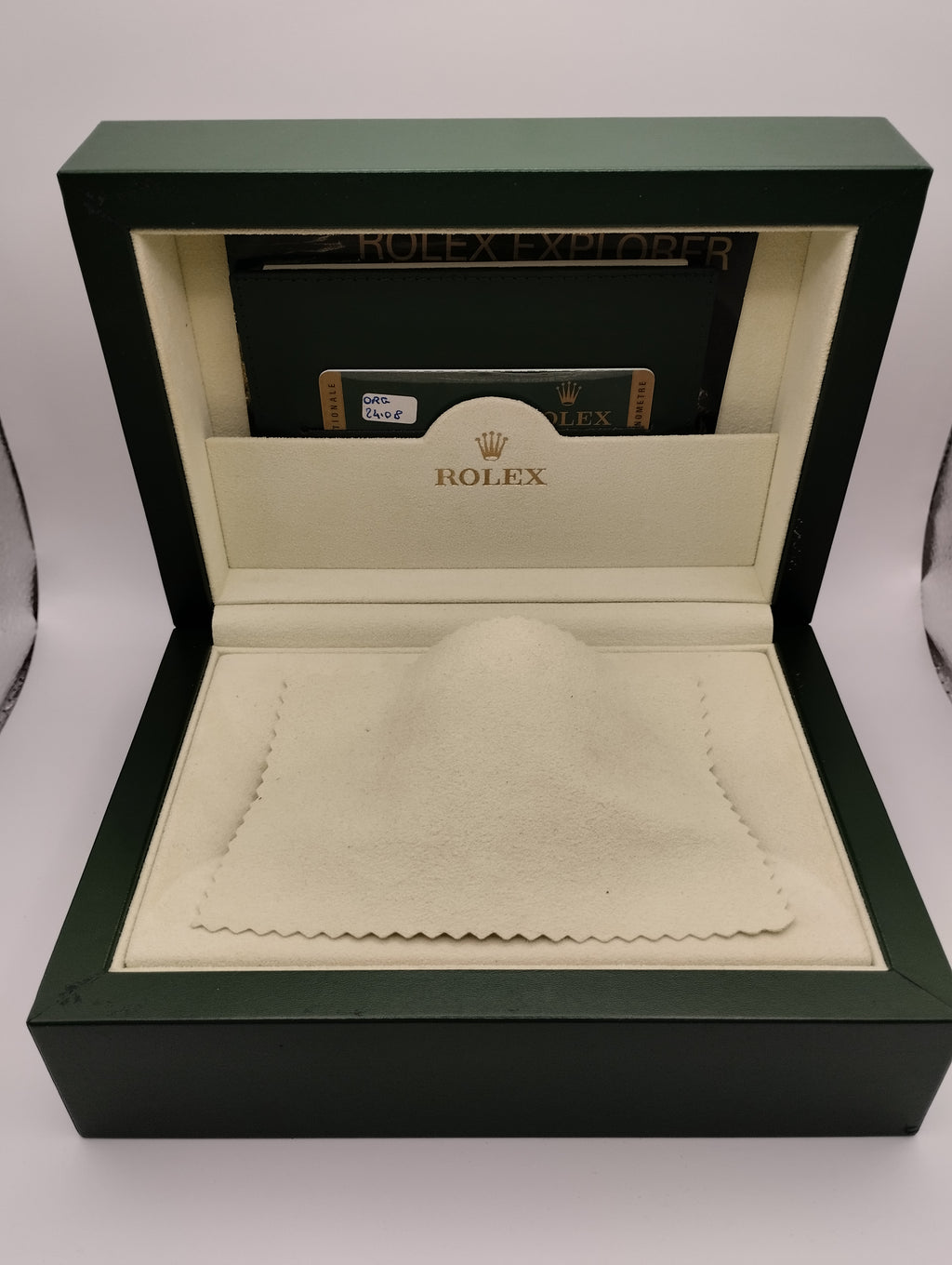 Rolex Explorer II Ref. 16570 Quadrante Polare — Anno 2008 (Serie Z) Full Set