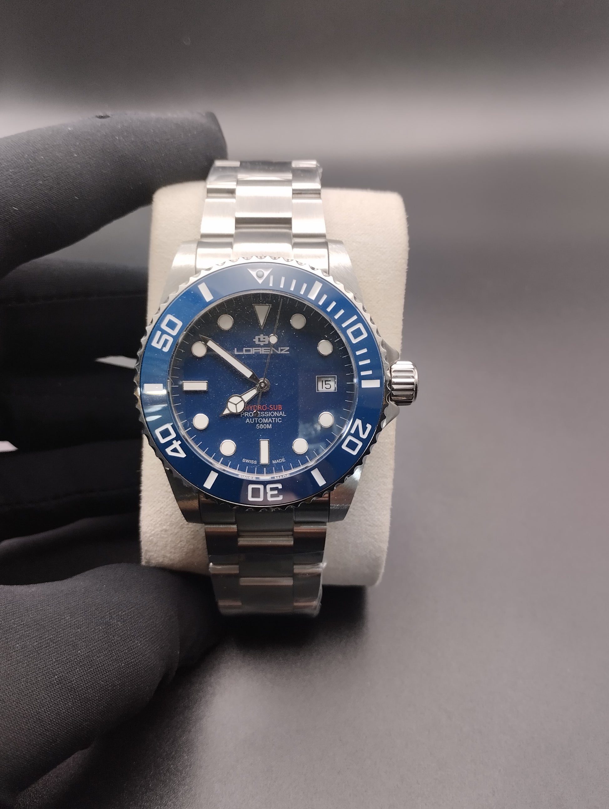 Lorenz Hydro-Sub Blu Ref. 090000BB — Collezione Swiss Made