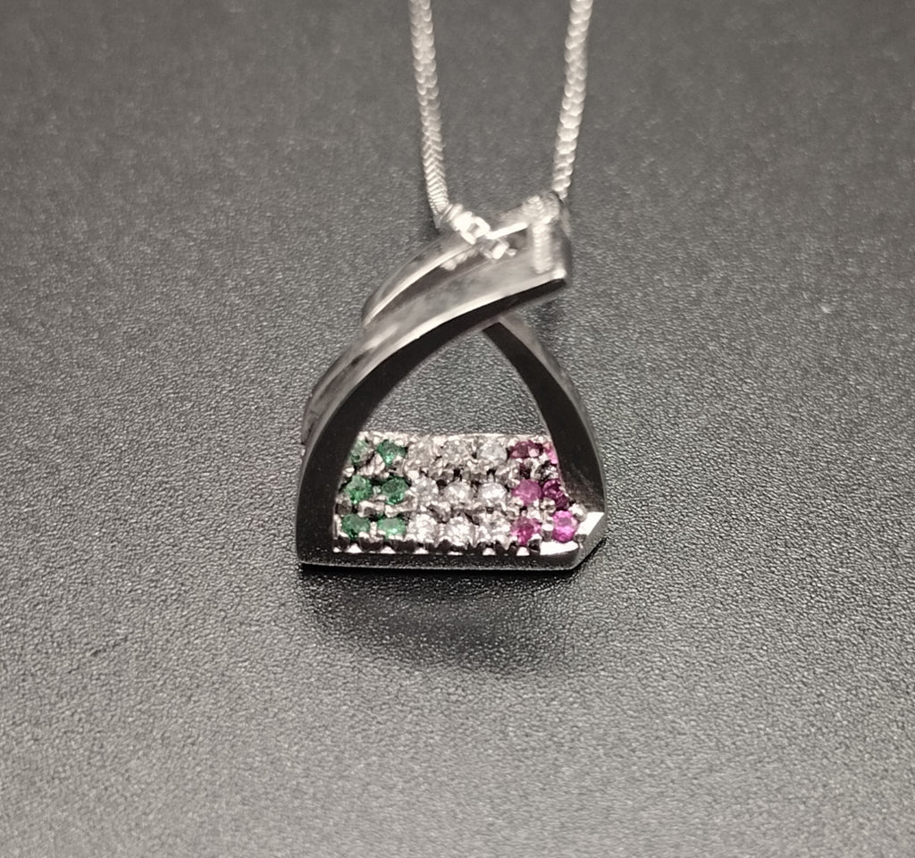 Collana a Staffa Tricolore — Horse Fever