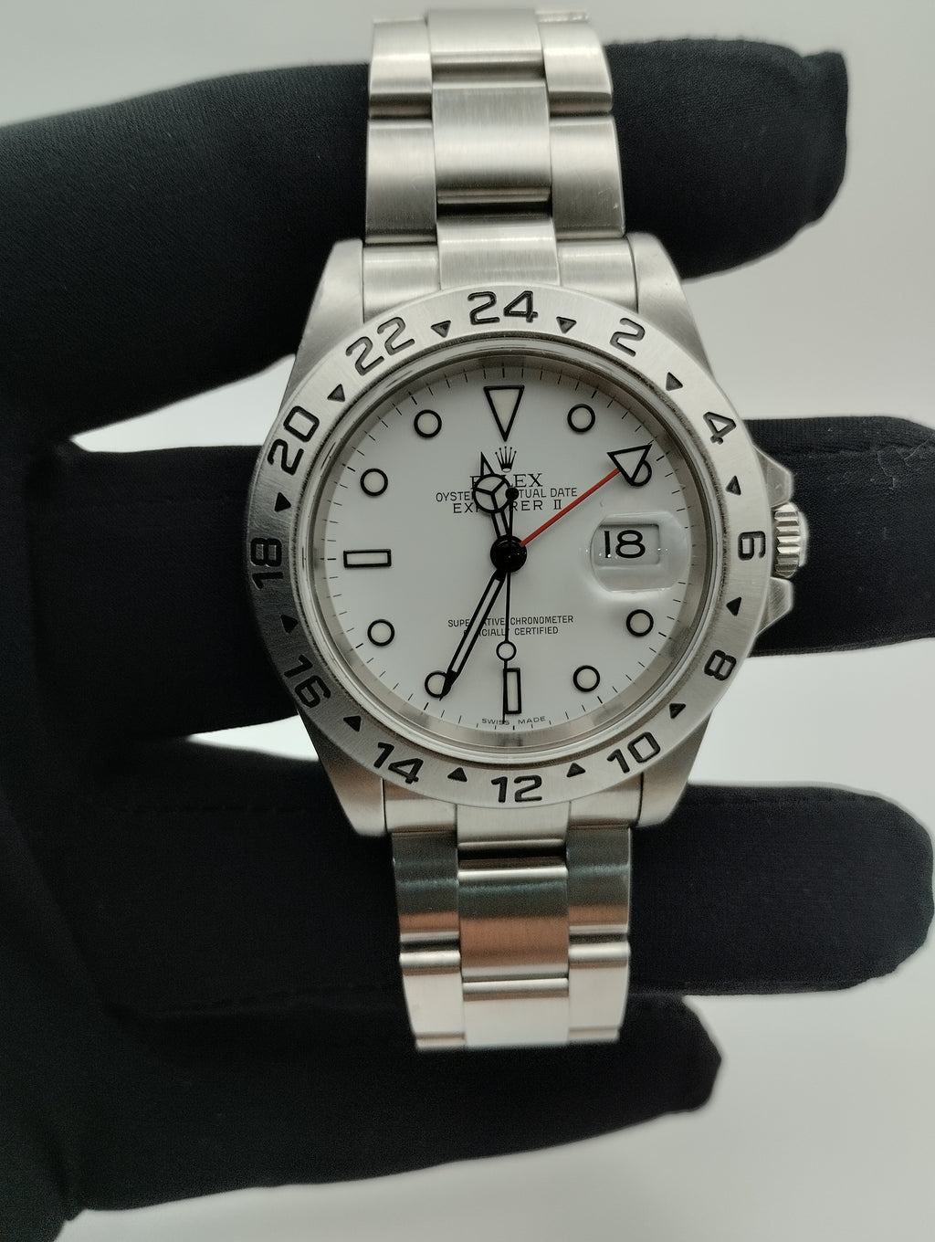 Rolex Explorer II Ref. 16570 Quadrante Polare — Anno 2008 (Serie Z) Full Set