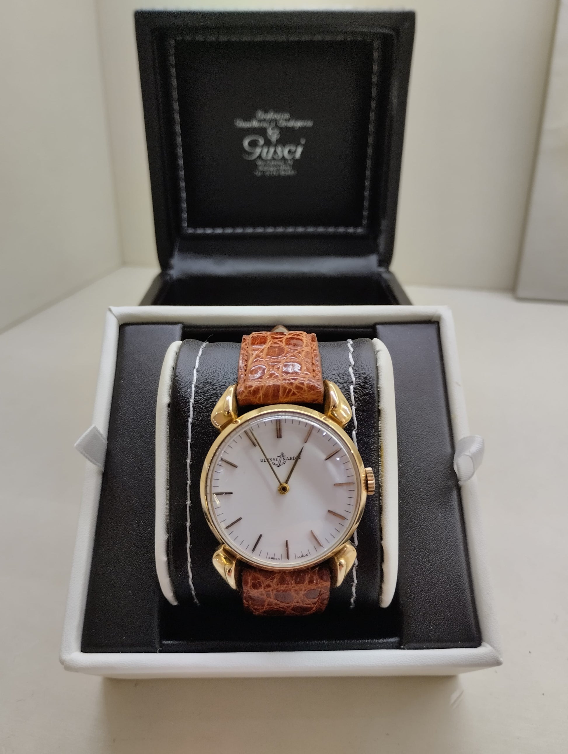 Ulysse Nardin Oro Rosa 18kt Vintage Anni '60 da Sera