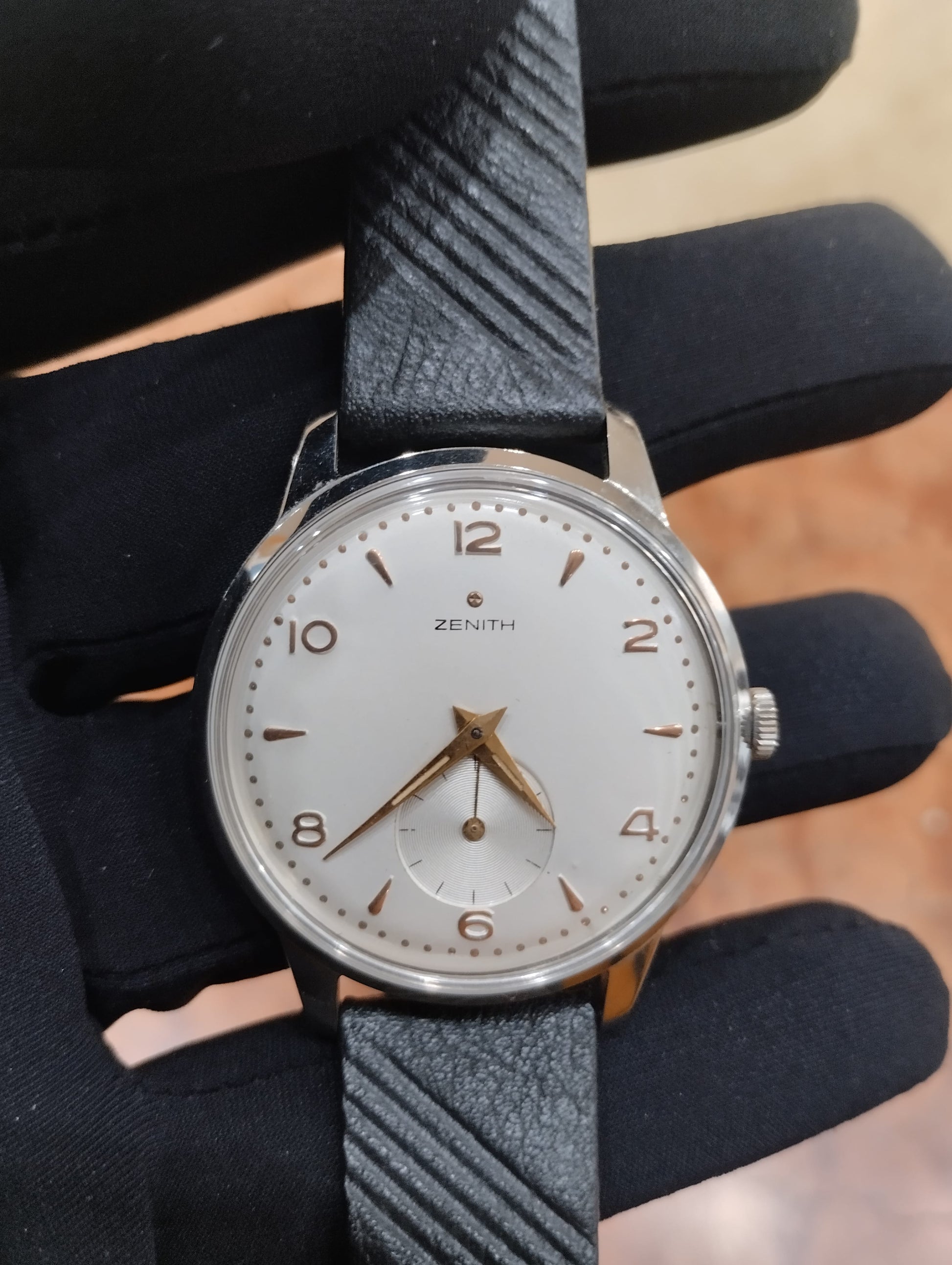 Zenith Sporto Vintage Anni '50 — Cassa Oversize 37,5mm