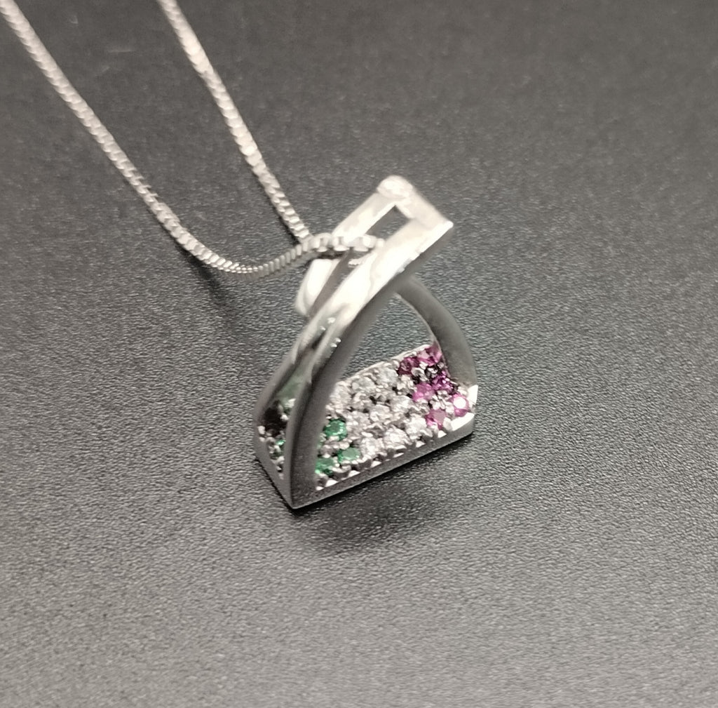 Collana a Staffa Tricolore — Horse Fever