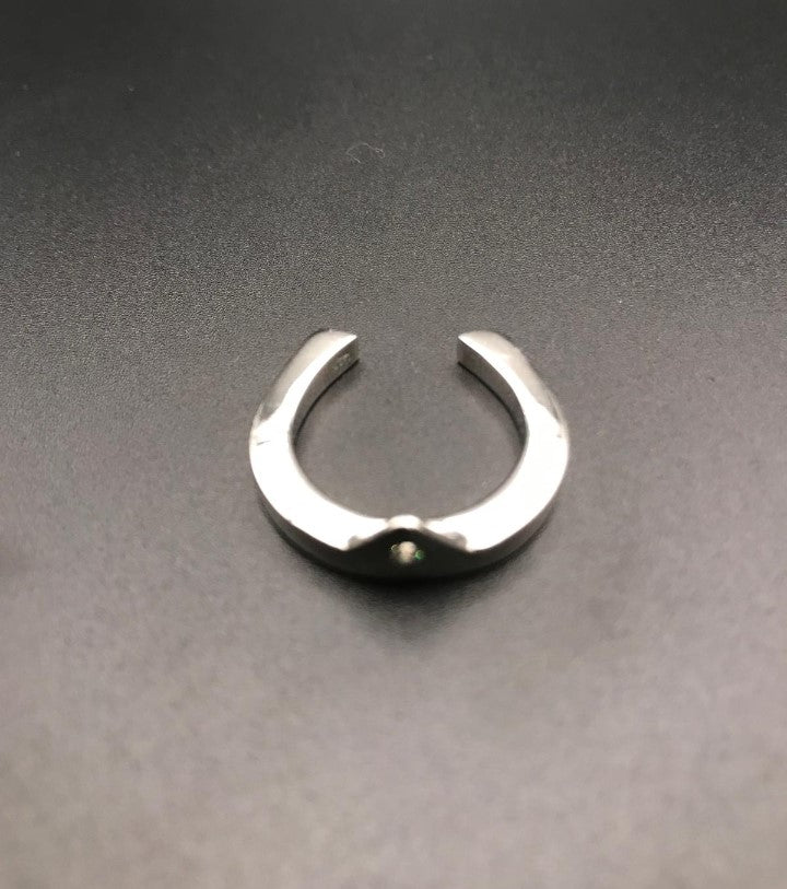 Anello Ferro di Cavallo Bianco — Horse Fever