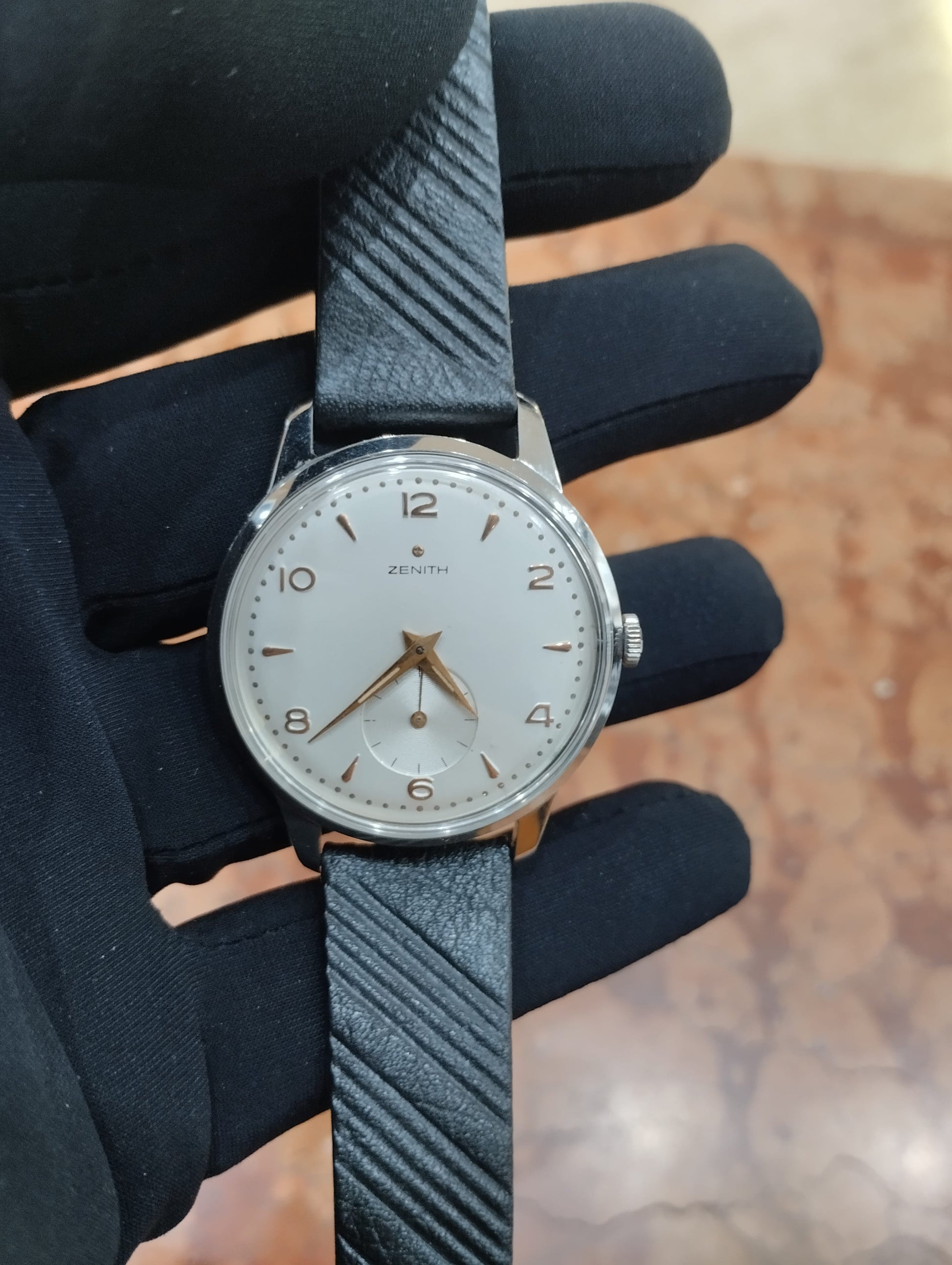 Zenith Sporto Vintage Anni '50 — Cassa Oversize 37,5mm