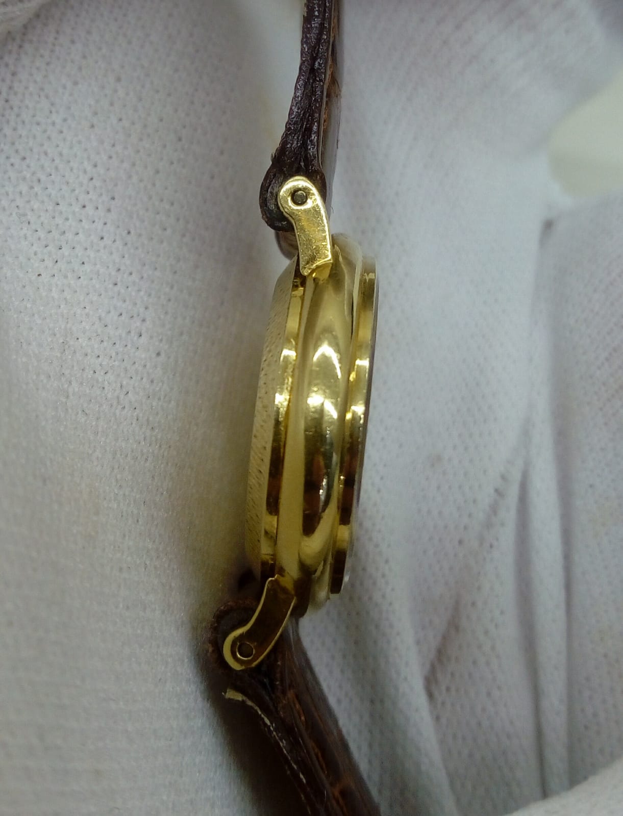 Zenith Oro Giallo 18kt Ref. 30 1810 305 Vintage — Cassa Ovale