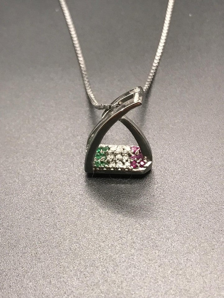 Collana a Staffa Tricolore — Horse Fever