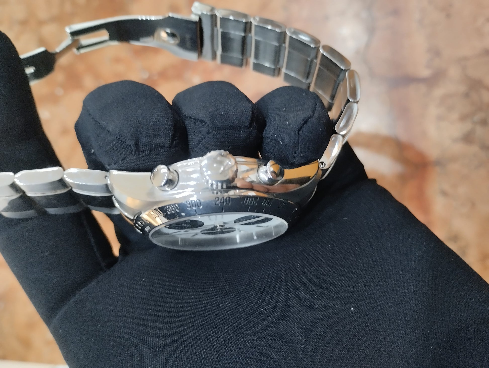 Eberhard & Co. Champion Ref. 31044 — Cronografo Quadrante Panda