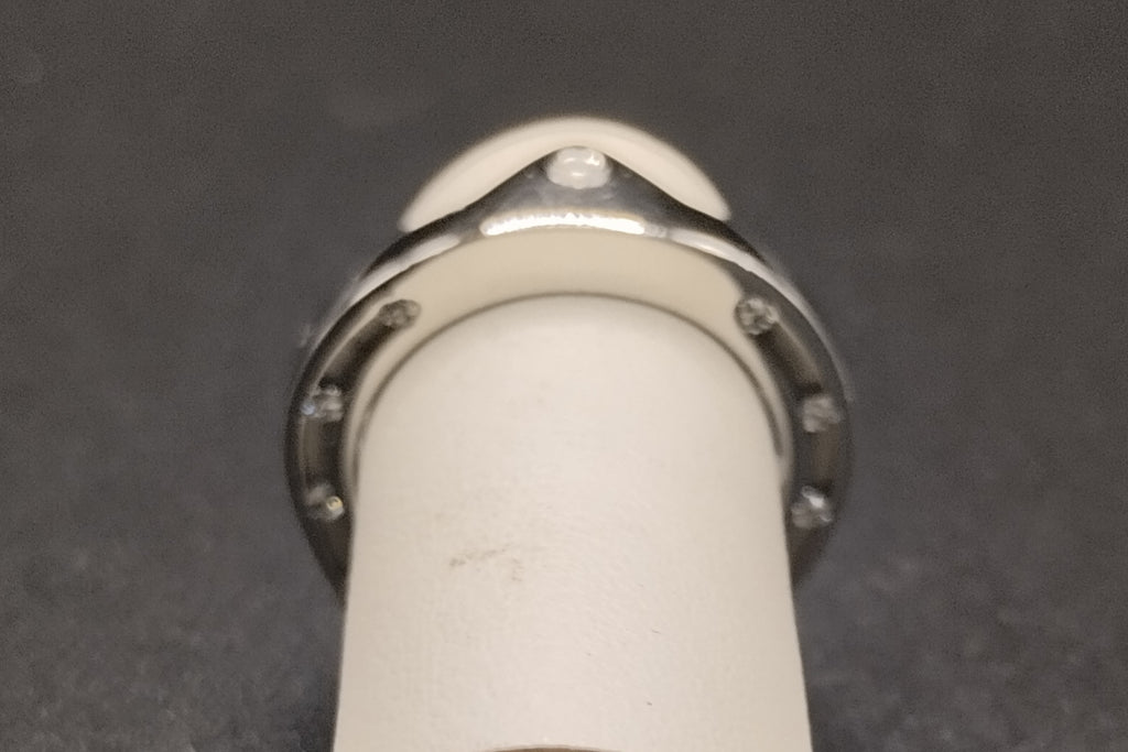 Anello Ferro di Cavallo Bianco — Horse Fever