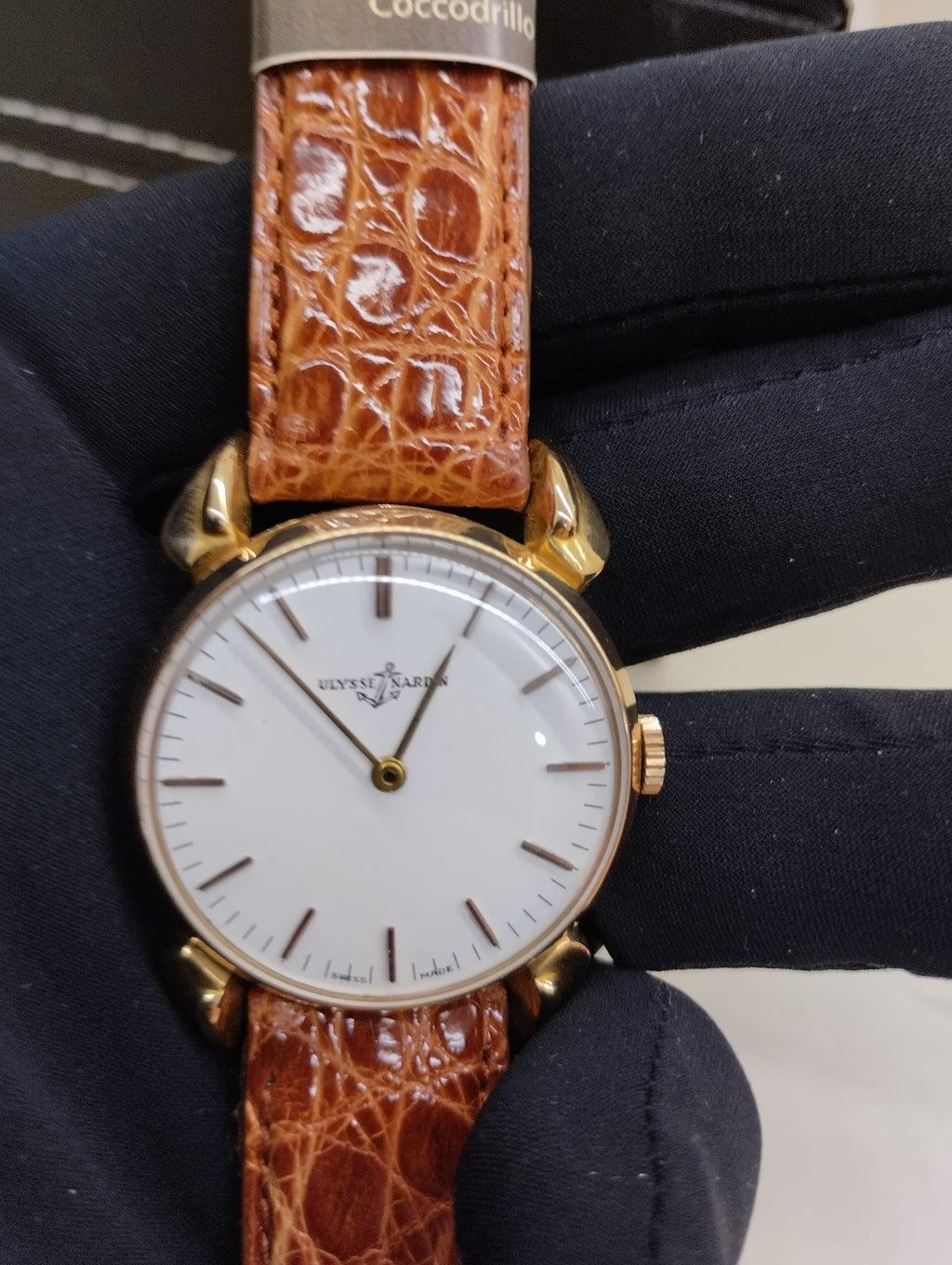 Ulysse Nardin Oro Rosa 18kt Vintage Anni '60 da Sera
