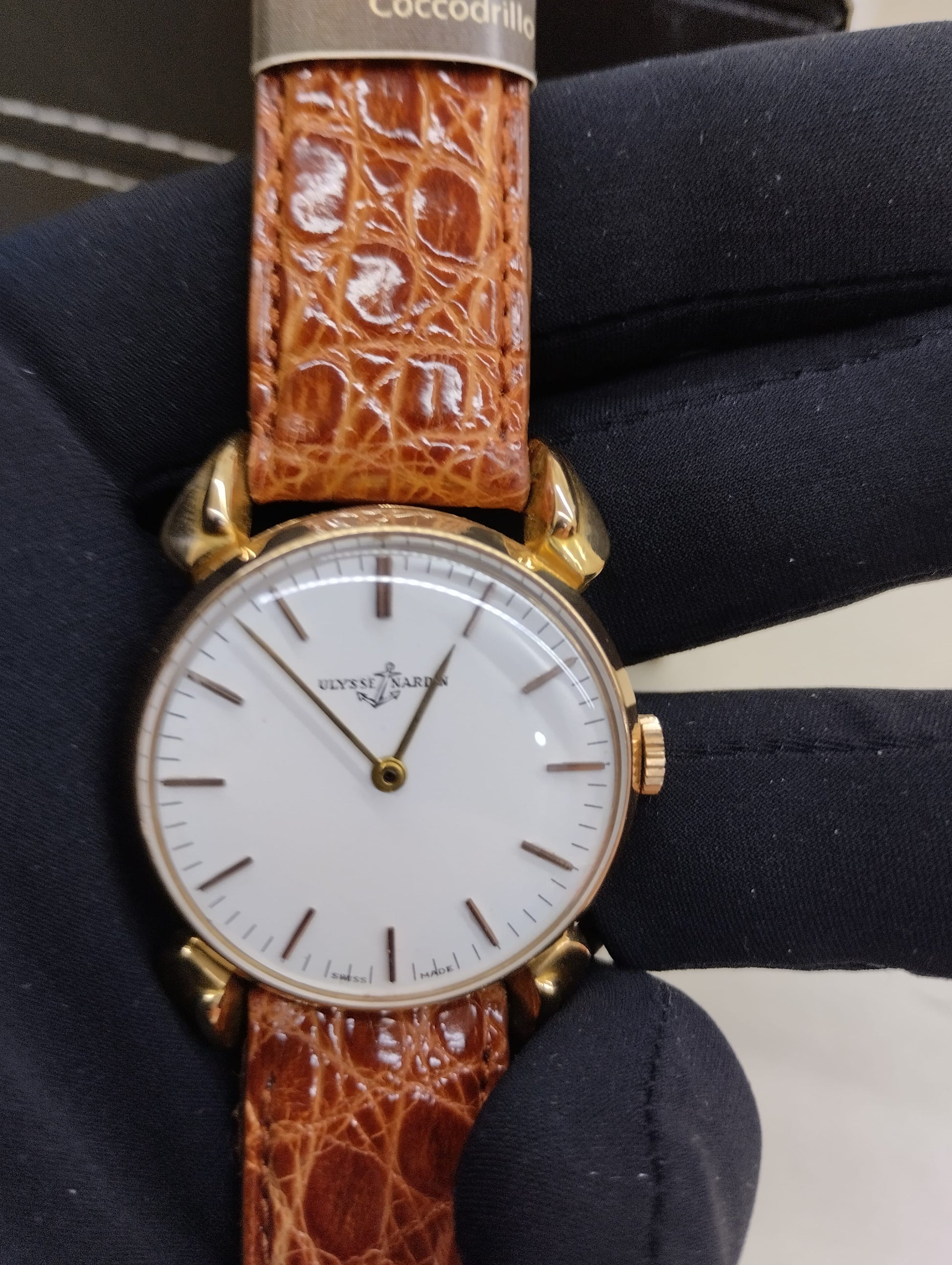 Ulysse Nardin Oro Rosa 18kt Vintage Anni '60 da Sera