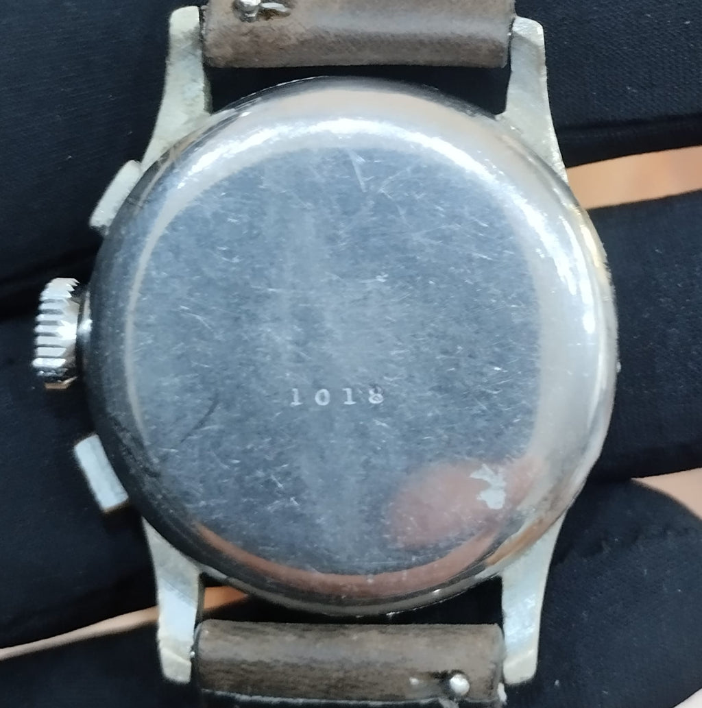 Buren Chronograph Vintage Anni '40 — Cronografo Due Registri