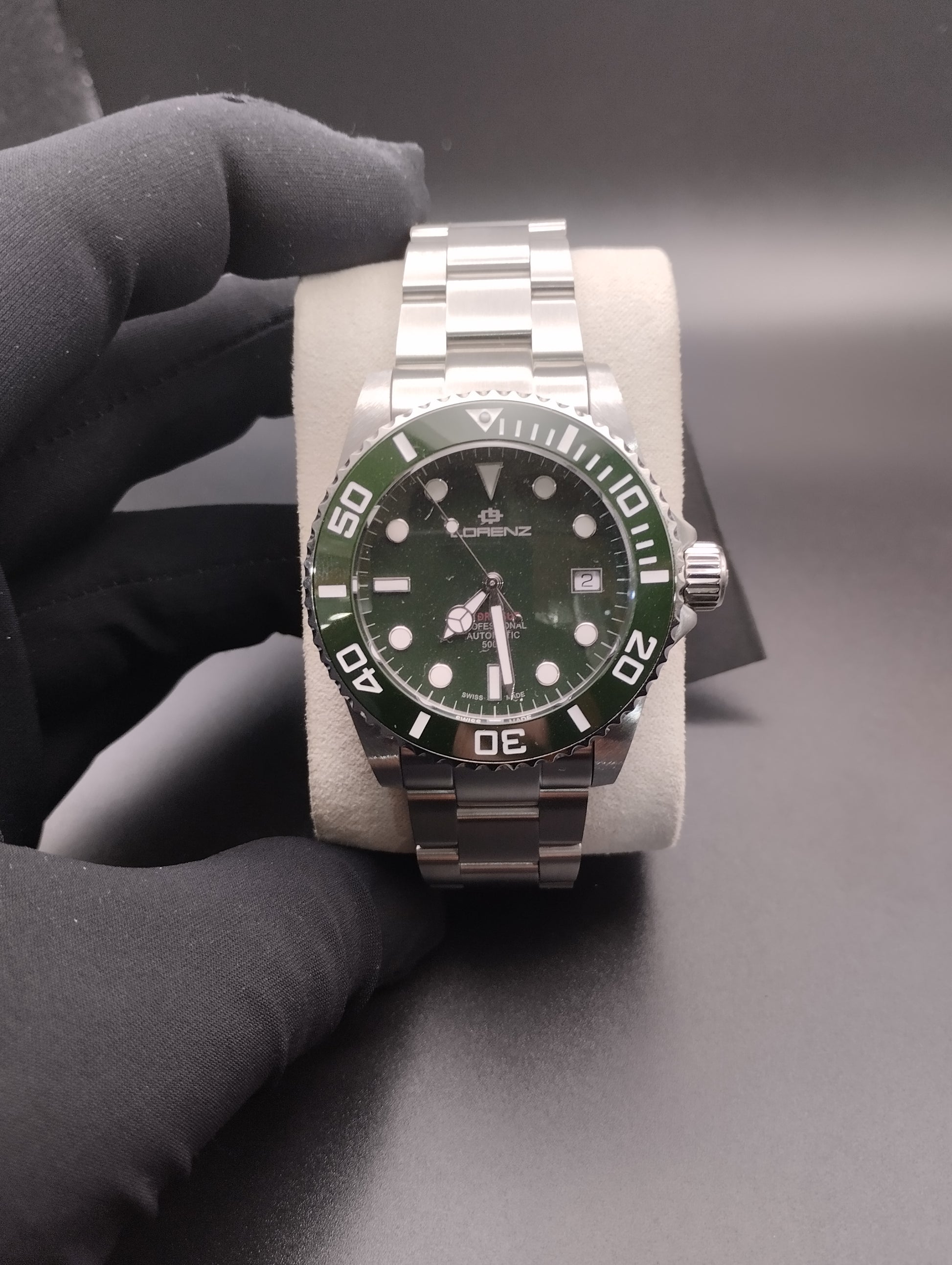 Lorenz Hydro-Sub Verde Ref. 090000DD — Collezione Swiss Made