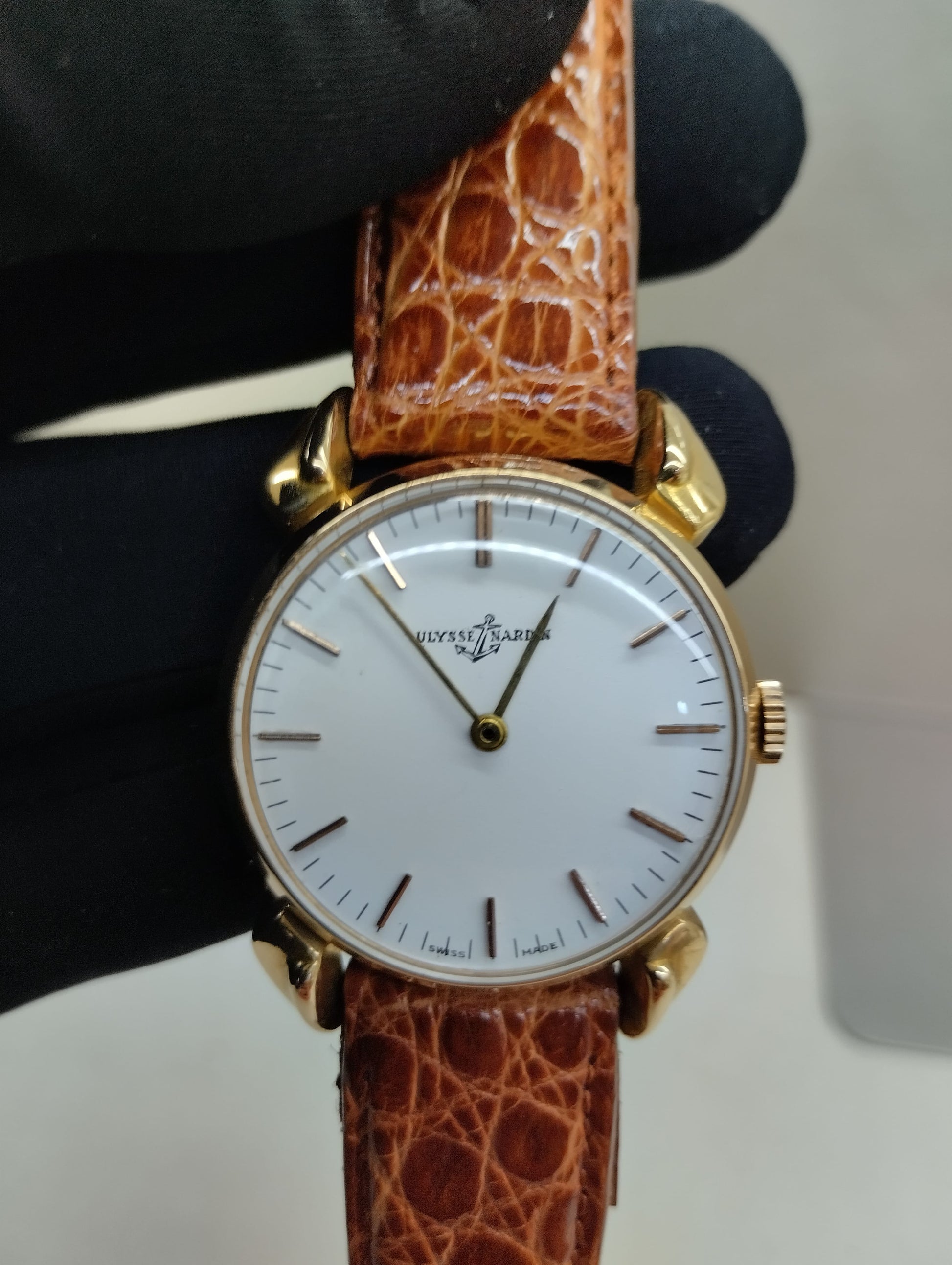 Ulysse Nardin Oro Rosa 18kt Vintage Anni '60 da Sera