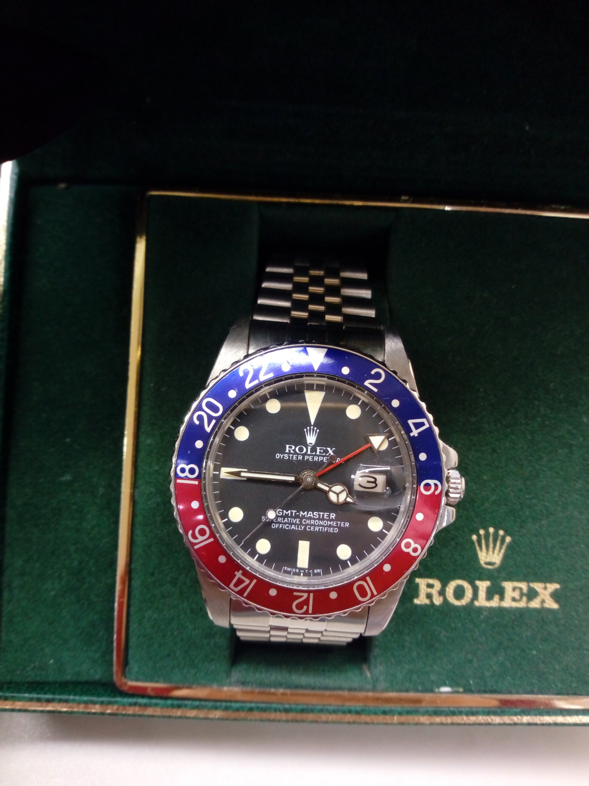 Rolex GMT-Master 16750 Pepsi Vintage — Quadrante Transizionale MK2