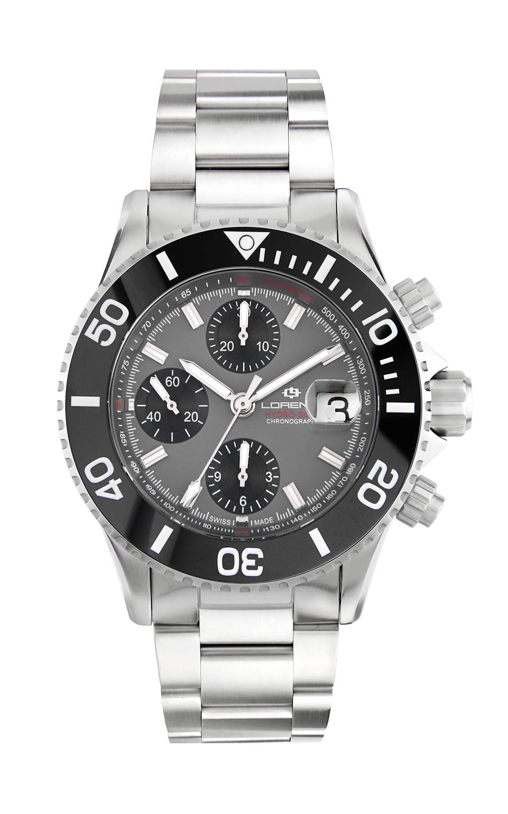 Lorenz Hydro-Sub Cronografo Ref. 090012AA — Swiss Made Valjoux 7750